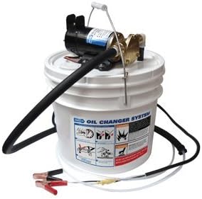 Marine Quick Oil Changer, Flexible Impeller Pump, Reversing Switch 3.5 Gallon, 12-Volt, Non CE, White - Image 2