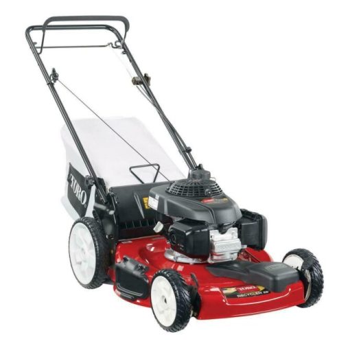 Self-propelled gas mower, 22-inch 170cc OHV engine high-wheel RWD 3-in-1 with height adjustment, oil included - Image 2