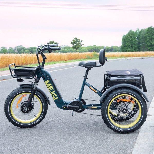 SILVERADO 20 48V/14AH 750W Foldable Fat Tire Electric Trike, 330LBS (96817362) - Image 2