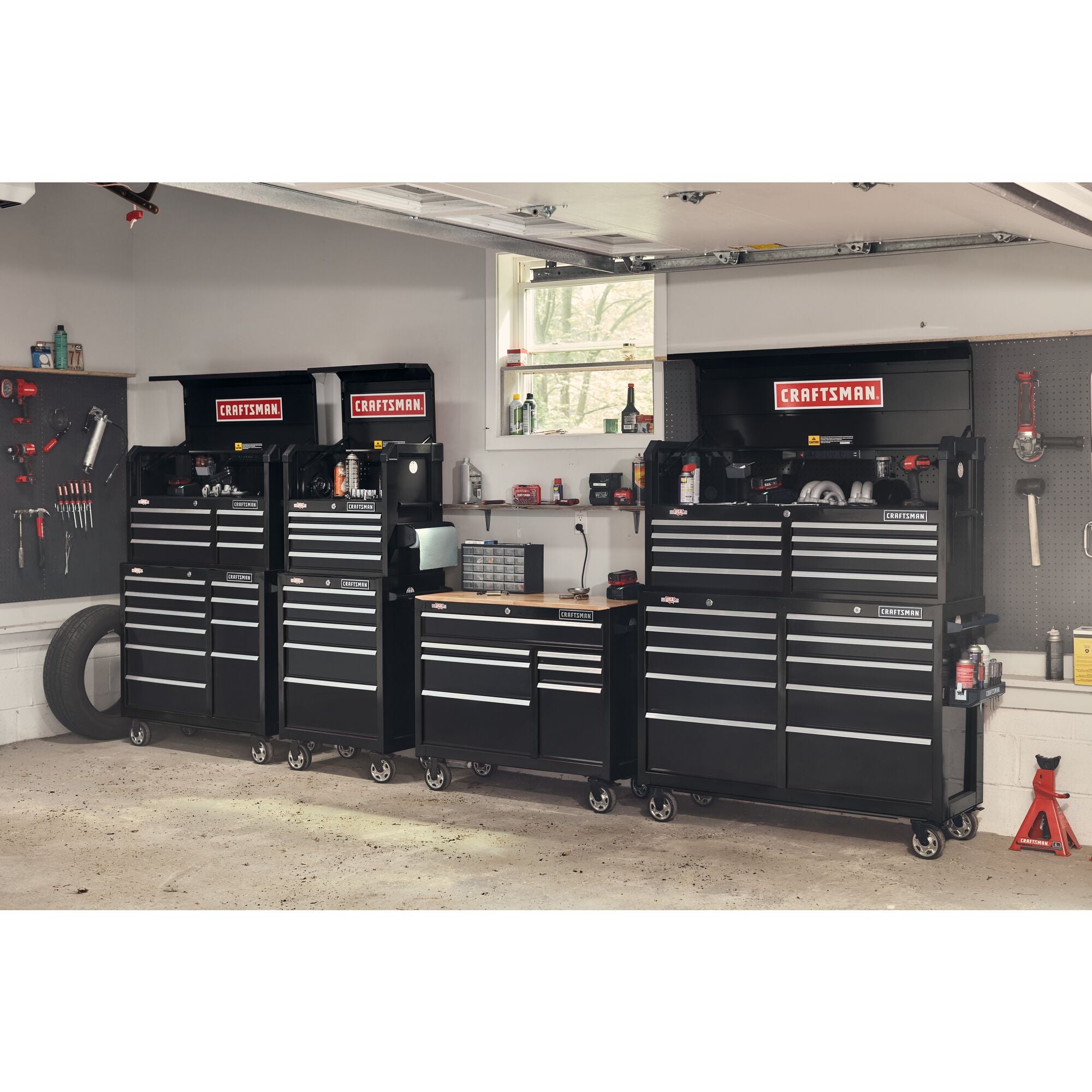 2000 Series 51.5-in W x 24.7-in H 8-Drawer Steel Tool Chest (Black) - Image 16