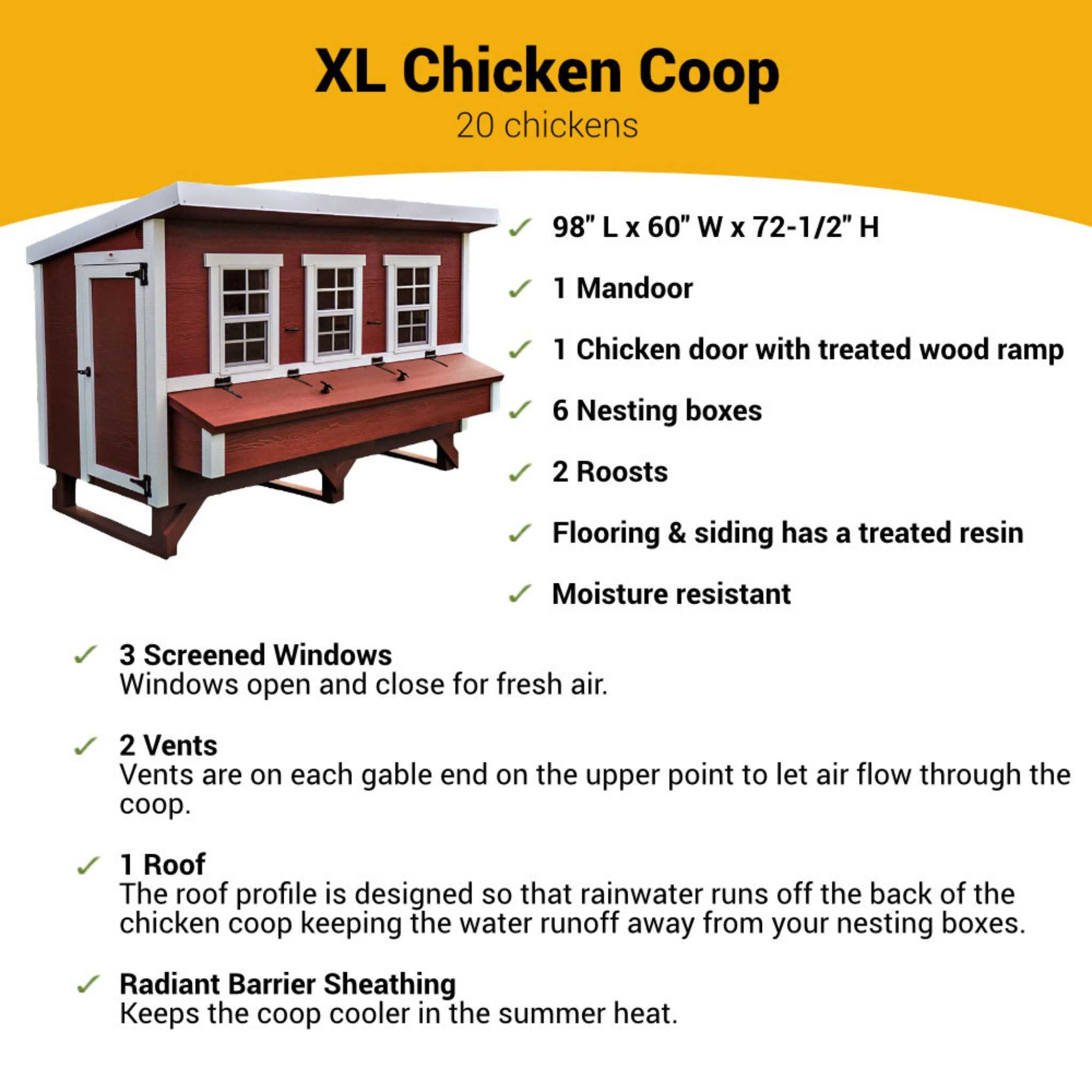 OverEZ Chicken Coop X-Large - Image 14
