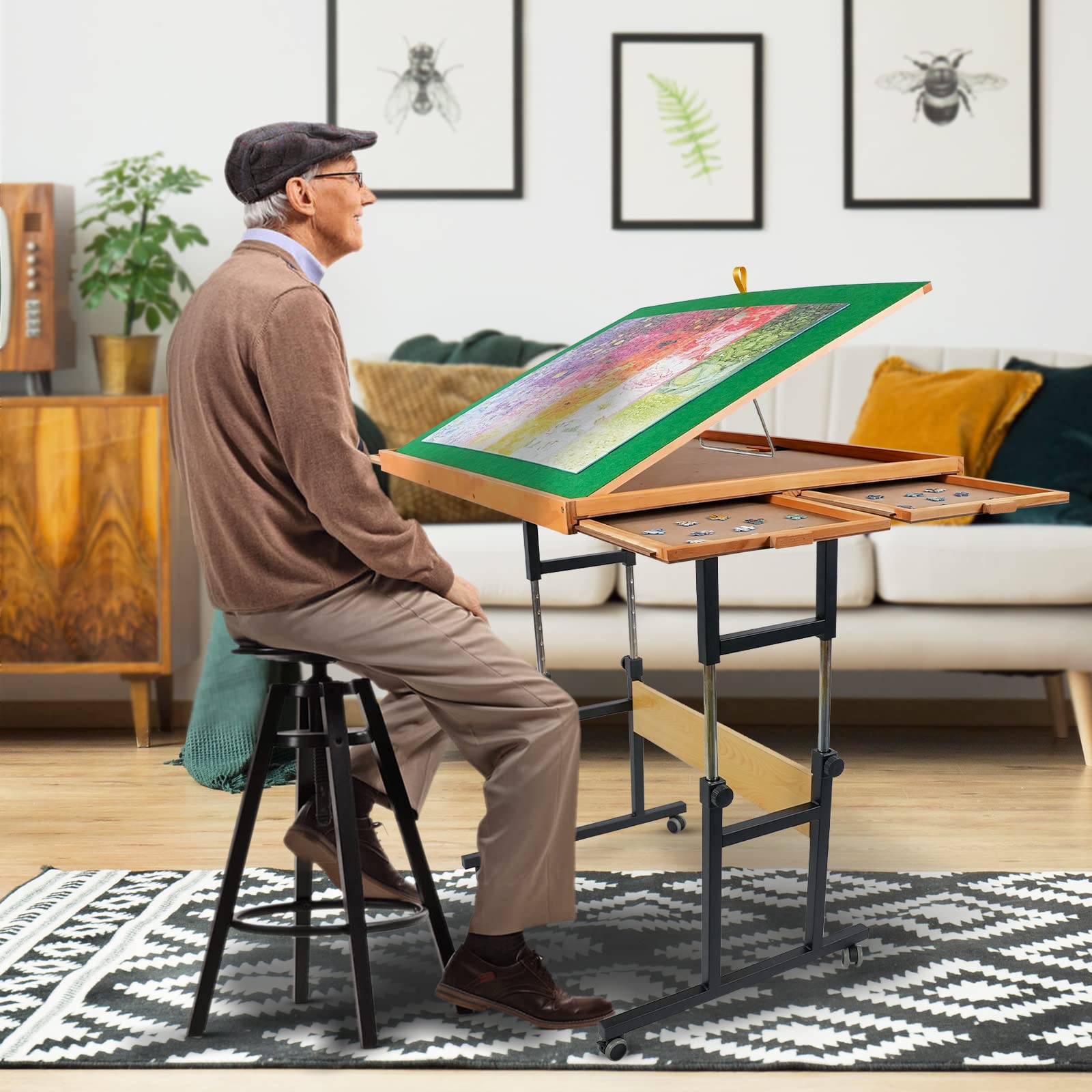 ALL4JIG Adjustable 3 Tilting Angle Portable Drawers - Image 6