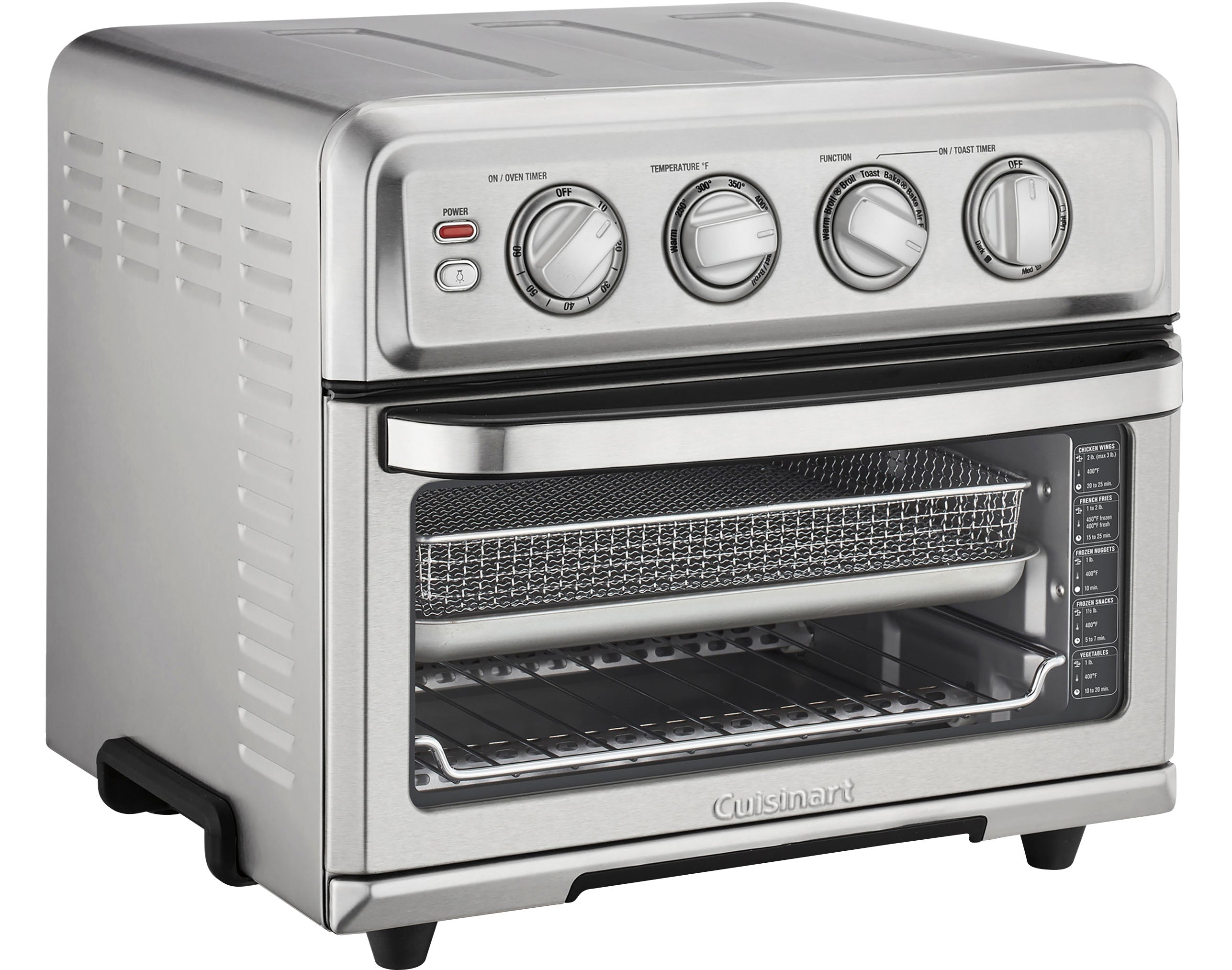 Cuisinart – Air Fryer Toaster Oven with Grill – Stainless Steel - Image 2