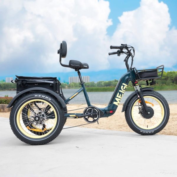 SILVERADO 20 48V/14AH 750W Foldable Fat Tire Electric Trike, 330LBS (96817362) - Image 4