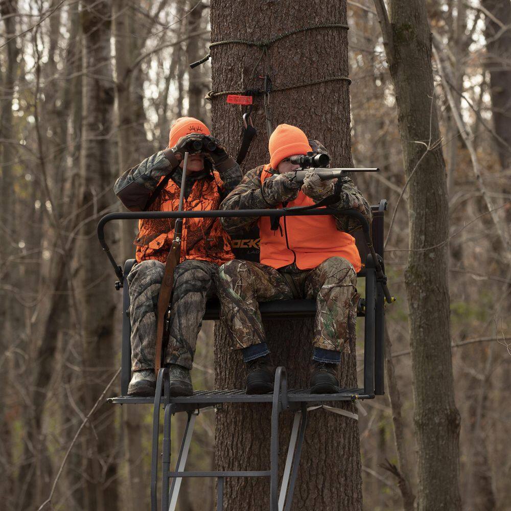EDGE Lockdown 21 ft. 2-Man Ladder Treestand LD202E - Image 4