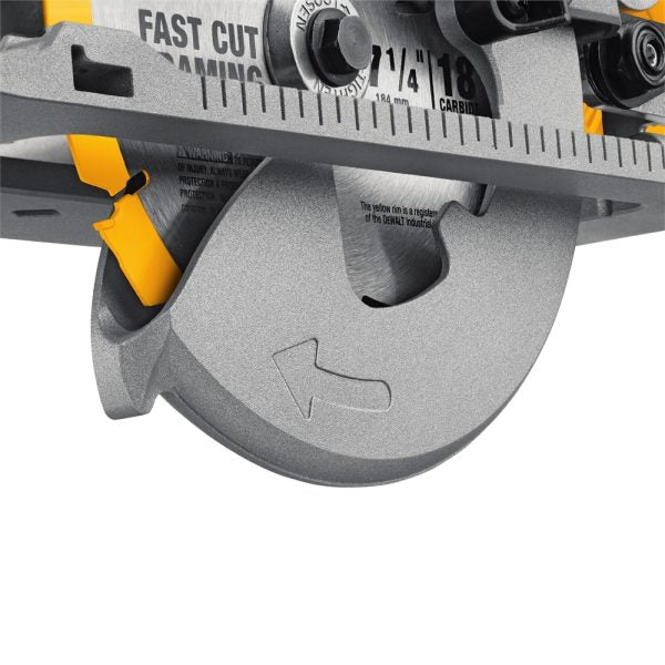 15-Amp 7-1/4-in Worm Drive Corded Circular Saw - Image 4
