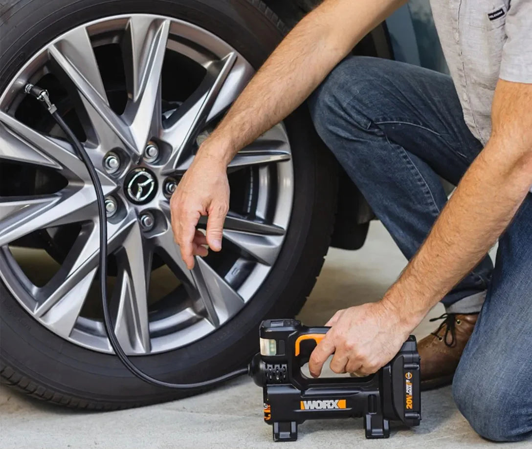 20V MAX Cordless Multi-Function Air Pump Inflator (1 x 2.0aH Battery and 1 x Charger Included) - Black - Image 6