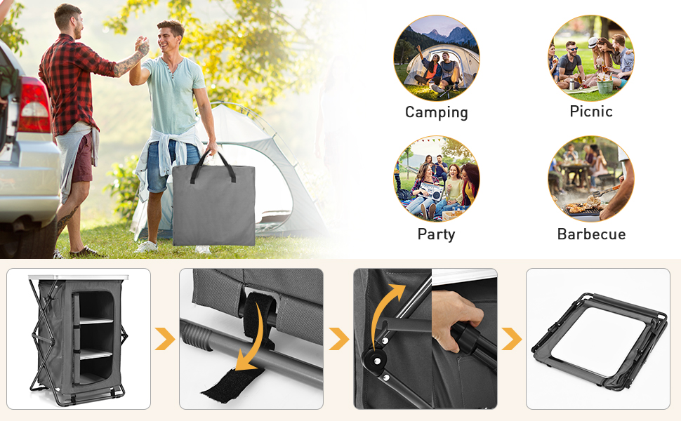 Camping Storage Cabinet