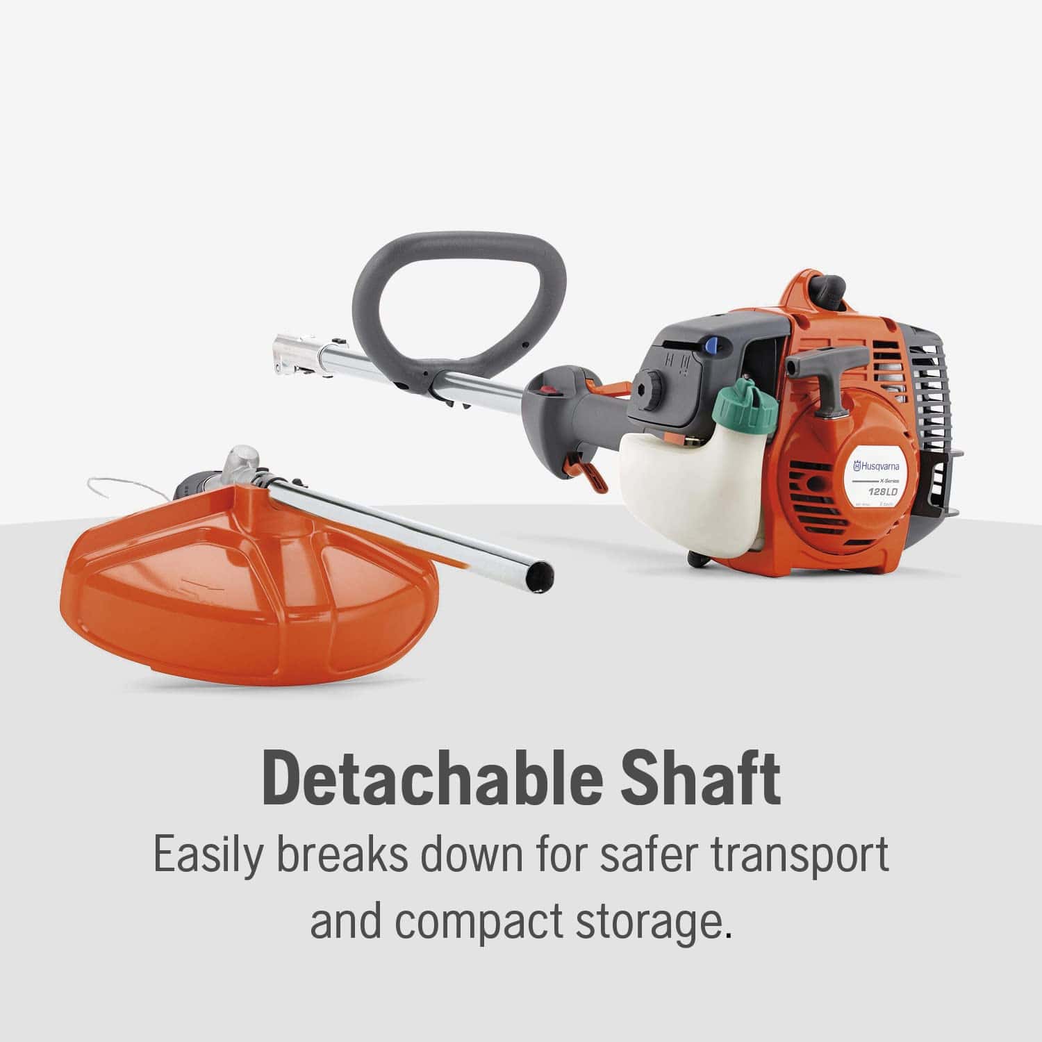 128LD Gas String Trimmer, 28-cc 2-Cycle, 17-inch Straight Shaft Gas String Trimmer with Tap ‘n Go trimmer head - Image 9