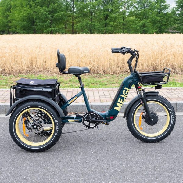 SILVERADO 20 48V/14AH 750W Foldable Fat Tire Electric Trike, 330LBS (96817362) - Image 6