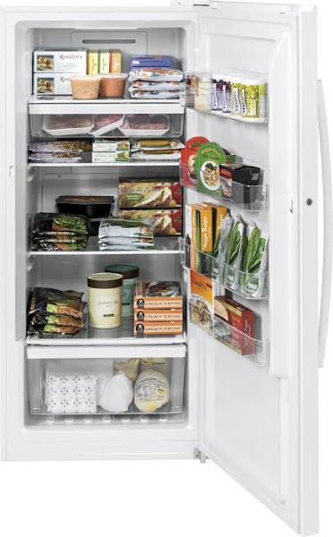 14.1 Cu. ft. White Frost-free Upright Freezer FUF14DLRWW - Image 3