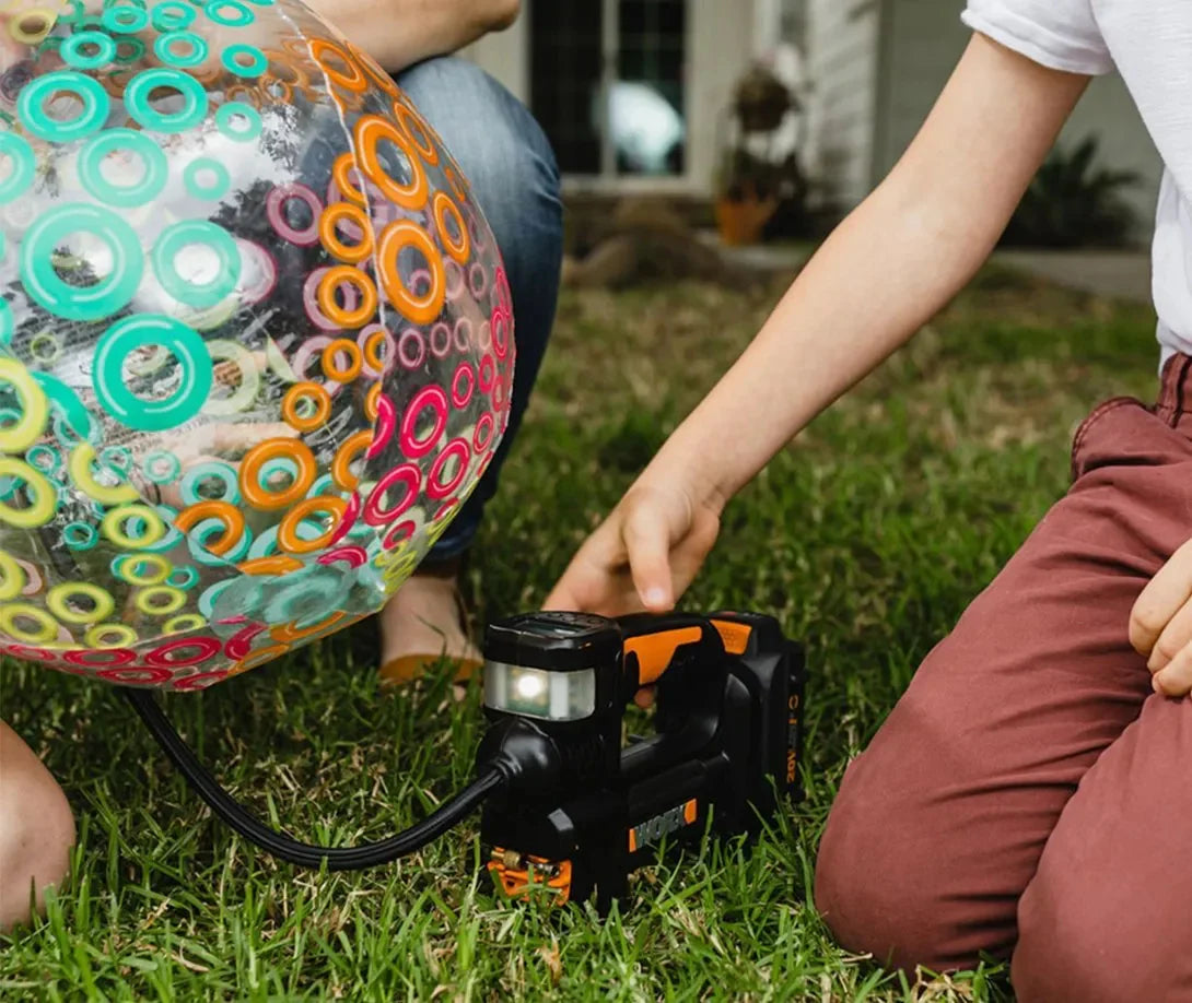 20V MAX Cordless Multi-Function Air Pump Inflator (1 x 2.0aH Battery and 1 x Charger Included) - Black - Image 8