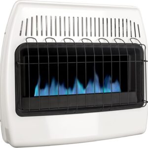 Calorie liquid propane blue flame wall-mounted heater without exhaust ventilation