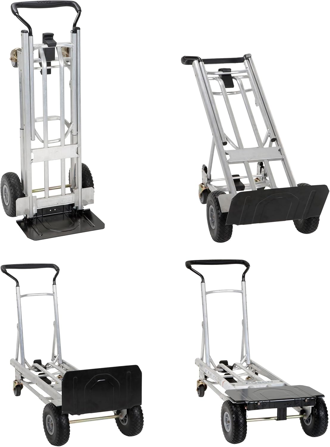 4-in-1 Folding Series Hand Truck with Flat-Free Wheels - Image 3