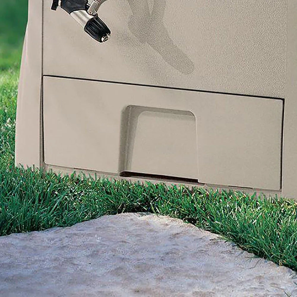 100 ft.Auto Power Rewind Hose Reel, Light Taupe - Image 2