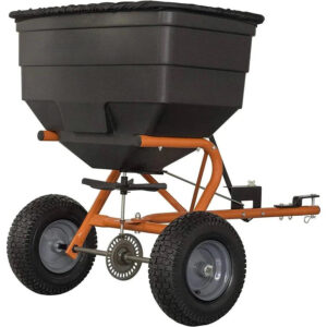185 lb. Tow Behind Broadcast Spreader