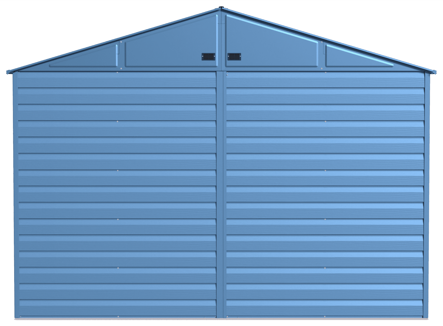 Arrow Select Steel Storage Shed, 10x14, Blue Grey - Image 10