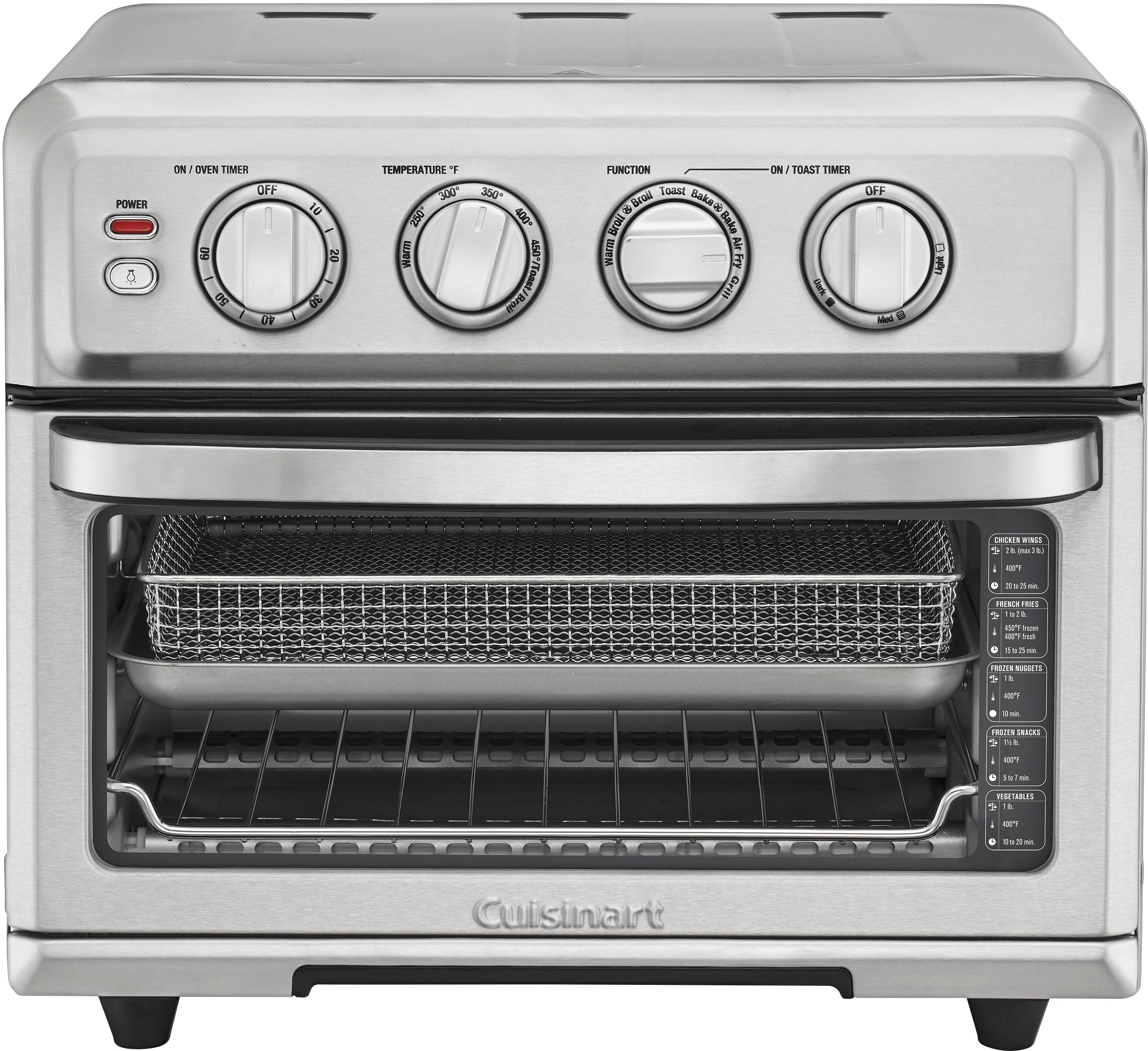 Cuisinart – Air Fryer Toaster Oven with Grill – Stainless Steel