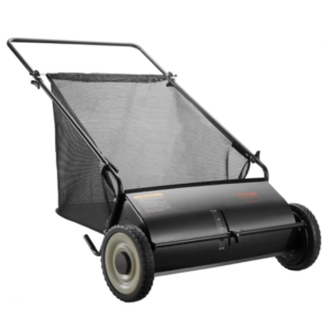 Heavy Duty Steel 26 Inch Collector Push Lawn Sweeper