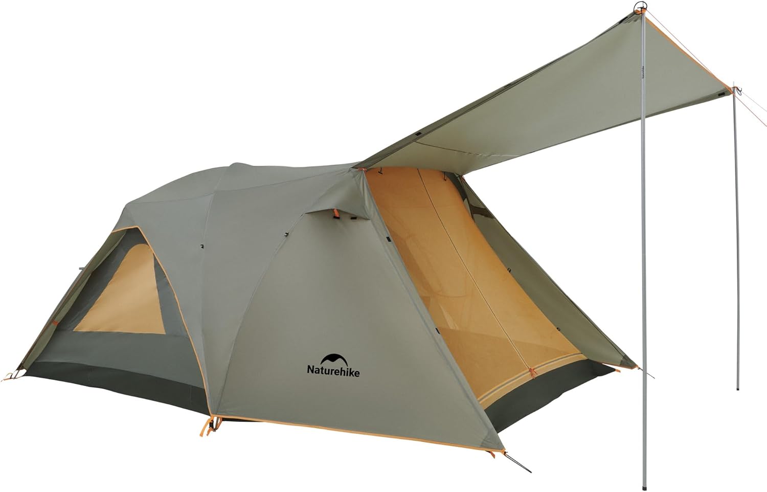 Naturehike Kota 8 Person Tent, Waterproof Double Wall Camping Tent, Large Spacious 8-10 Person Tents for Camping, Hiking, Picnic