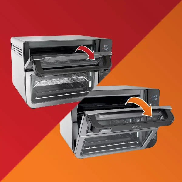 12-in-1 Double Oven with FlexDoor, FlavorSeal Smart Finish, Rapid Top Oven, Convection and Air Fry Bottom Oven DCT401 - Image 7