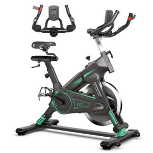 Indoor Cycling Bike, Stationary Exercise Bike Workout Bike with Device Holders