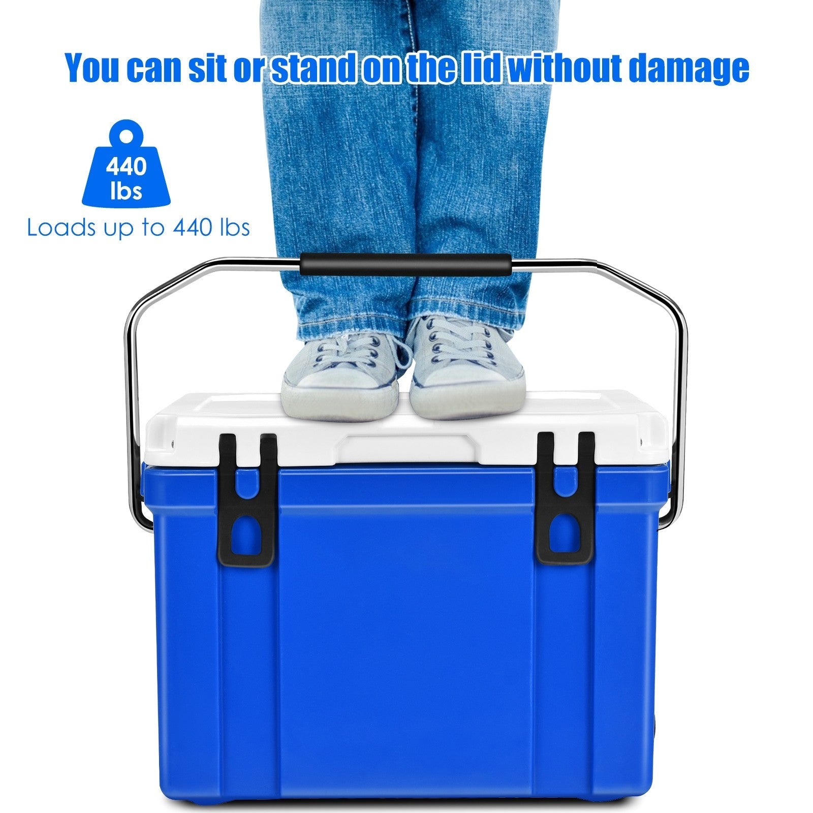 Camping Cooler, 26/58/79 Quart 4-Day Ice Retention - Image 11