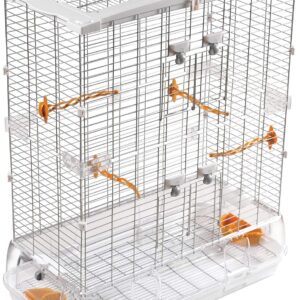 Birdcage model M02, medium size, olive color