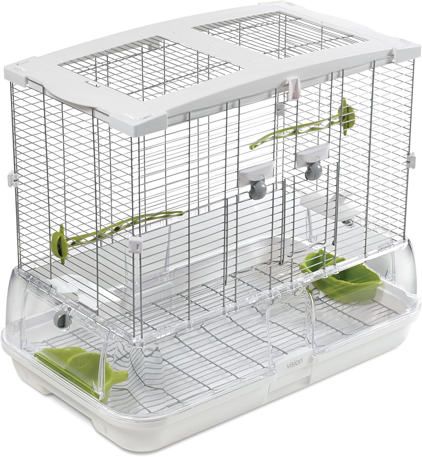 Birdcage model M02, medium size, olive color - Image 3