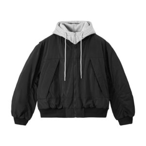 cleanfit detachable two in one baseball jacket
