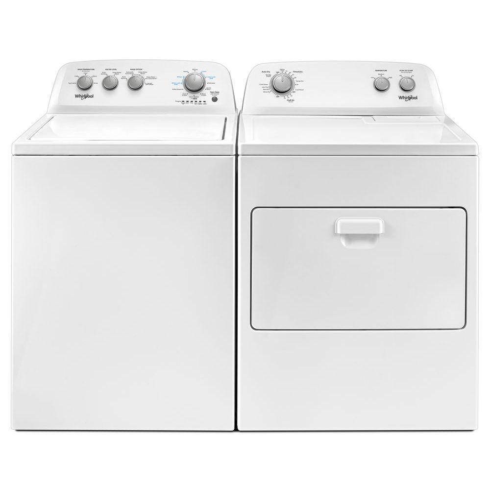 Whirlpool 7.0 cu. ft. Electric Dryer, AutoDryTM System, Wrinkle ShieldTM, White - Image 8