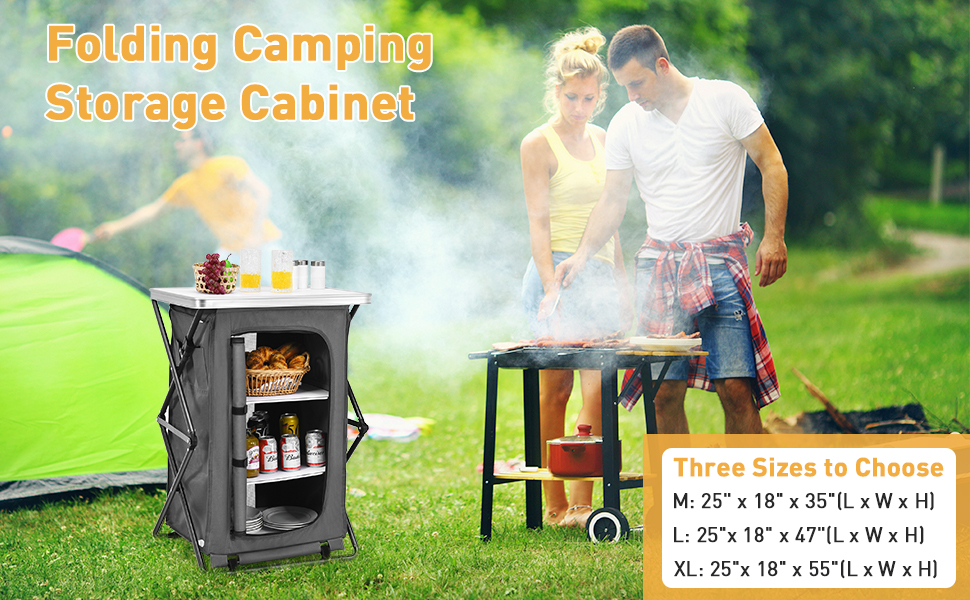 Camping Storage Cabinet