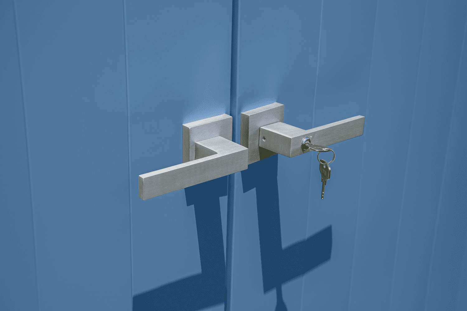 Arrow Select Steel Storage Shed, 10x14, Blue Grey - Image 7