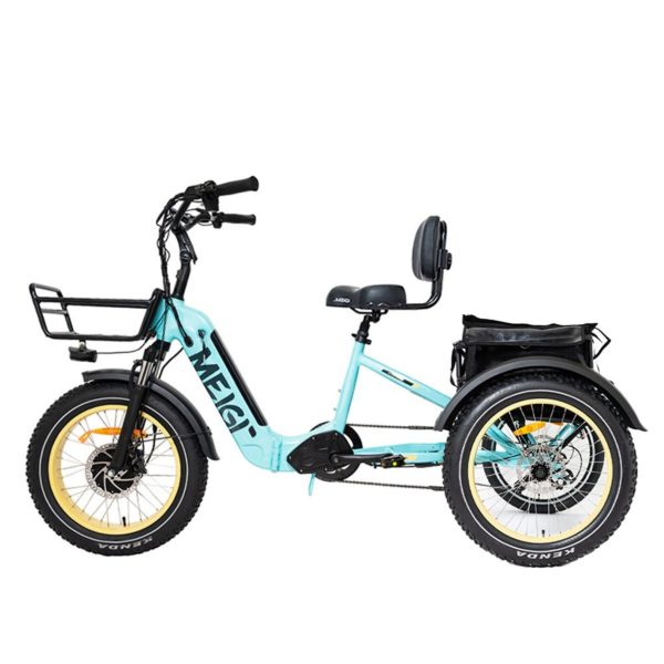 SILVERADO 20 48V/14AH 750W Foldable Fat Tire Electric Trike, 330LBS (96817362) - Image 16