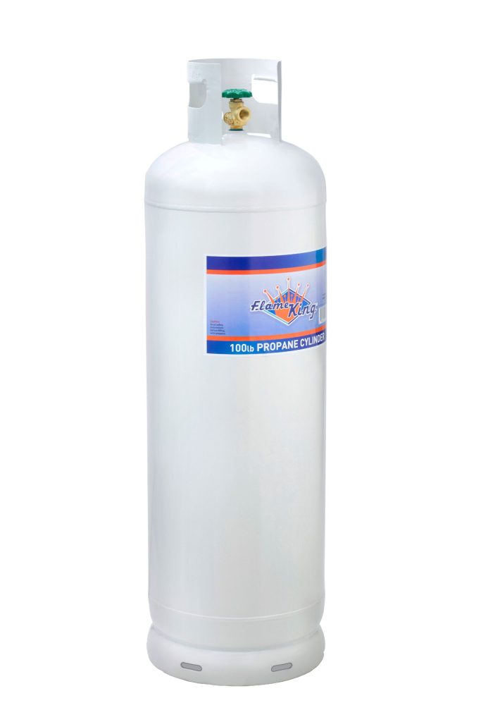 100 lb Steel Propane Cylinder with OPD Valve, DOT Approved, Rust-Resistant, for Grills & Heaters - Image 2