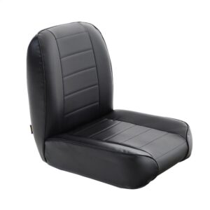 Smittybilt Low-Back Bucket Front Seat (Black) - 44801