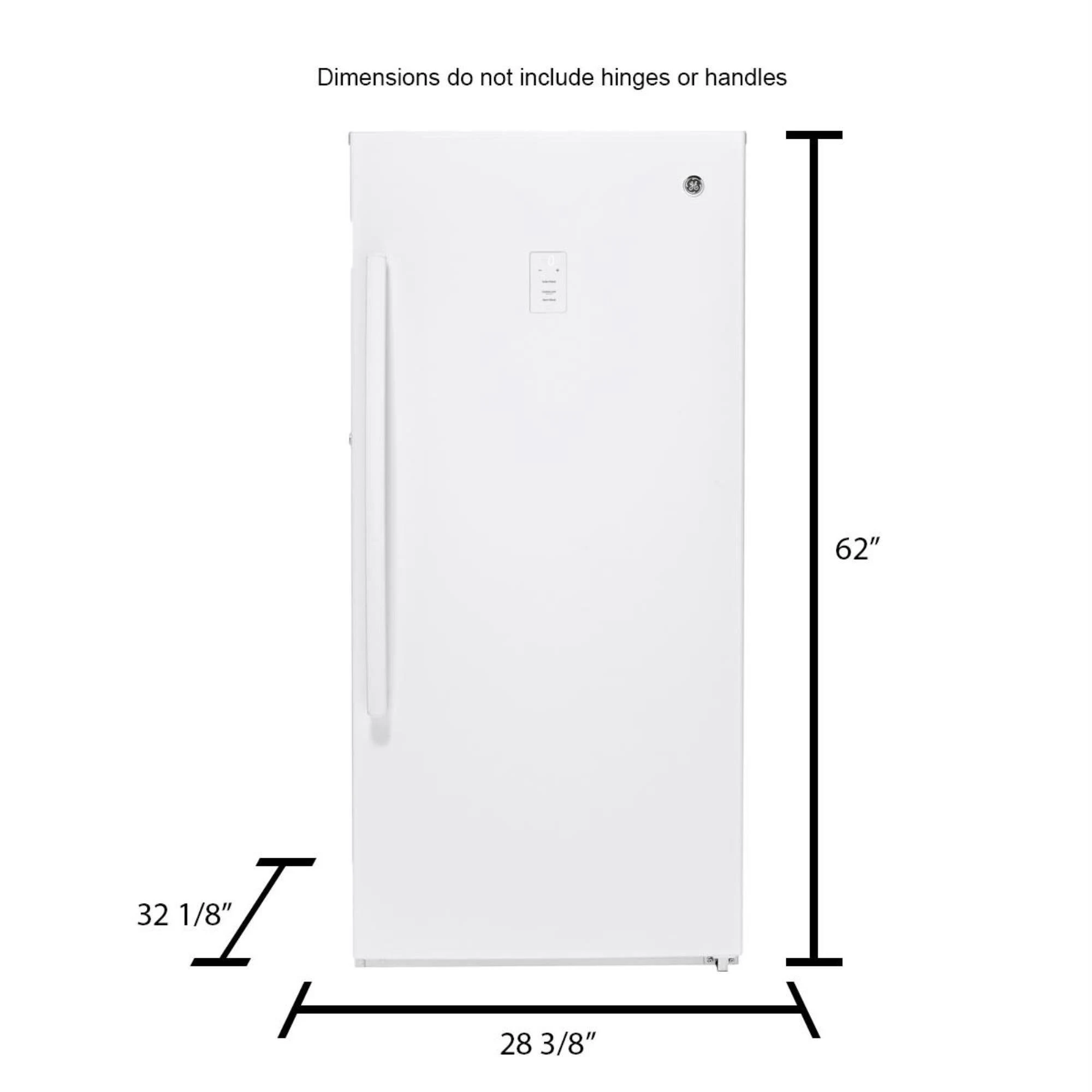 14.1 Cu. ft. White Frost-free Upright Freezer FUF14DLRWW - Image 5
