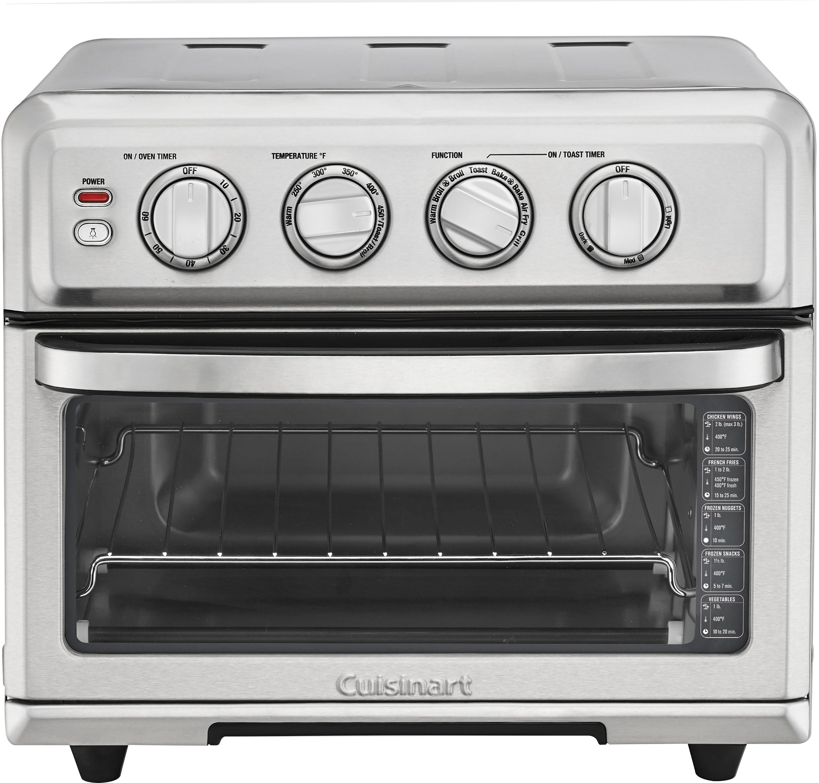 Cuisinart – Air Fryer Toaster Oven with Grill – Stainless Steel - Image 13