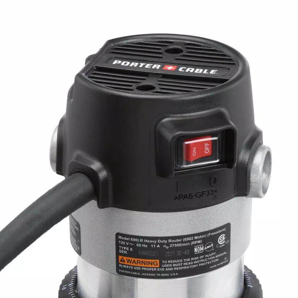 PORTER-CABLE Router, Fixed Base, 11-Amp (690LR) - Image 4